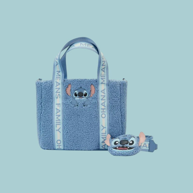 LILO & STITCH - Stitch - Tote Bag with Coin Bag LoungeFly