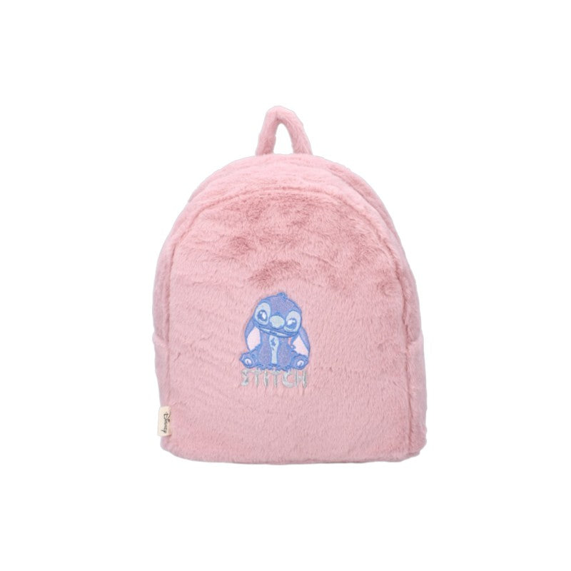 Stitch Fluffy Backpack